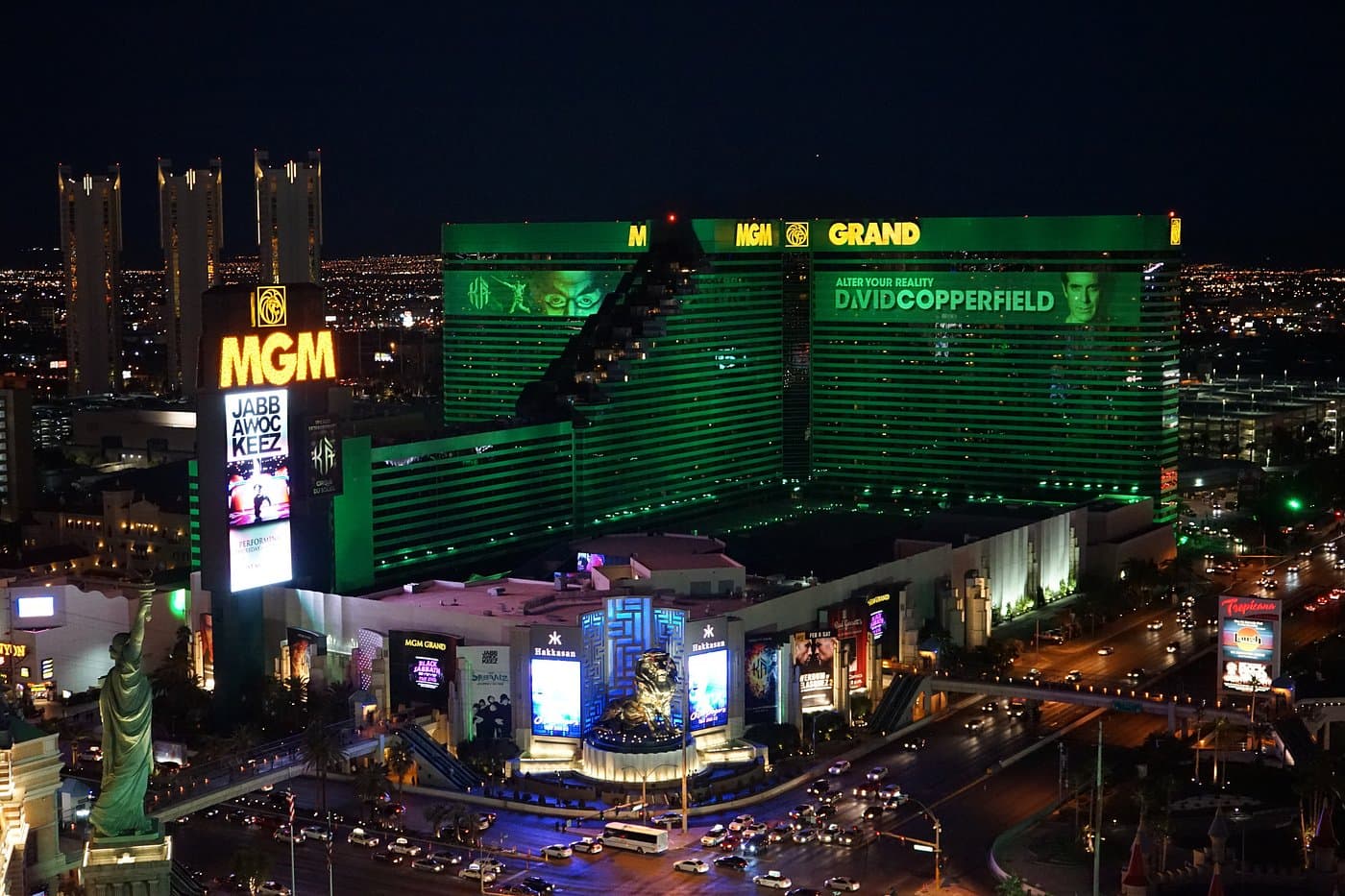 MGM, Las Vegas: a venue that serves with SHTOX glassware